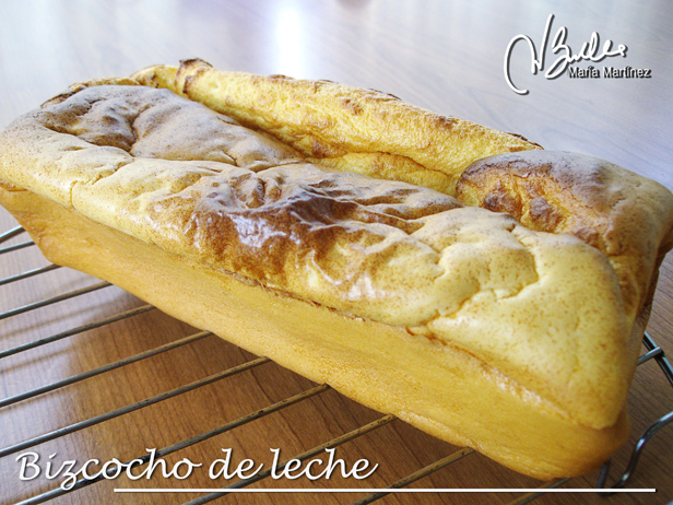 Bizcocho Dukan de Leche Bizcocho Dukan de Leche