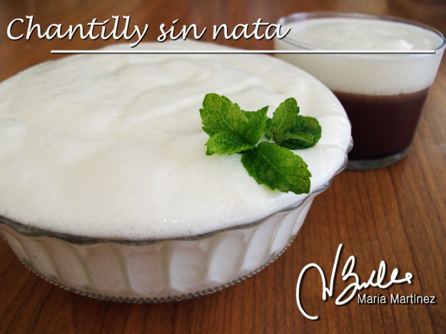 Recetas Dukan en Video Chantilly ligero, sin nata
