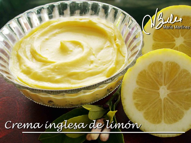 Recetas Dukan: Crema Inglesa de limón
