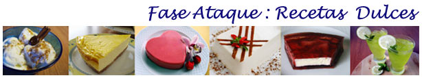 Fase Ataque Recetas Dulces