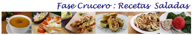 Fase Crucero Recetas Saladas