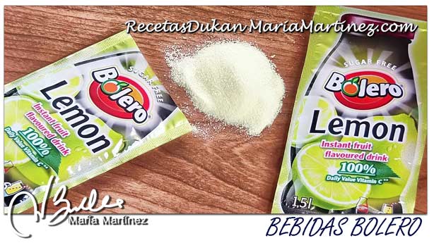 Bebidas Bolero Dieta Dukan, sabor limón