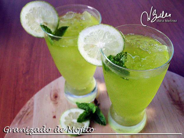 Recetas Dukan: Granizado de Mojito