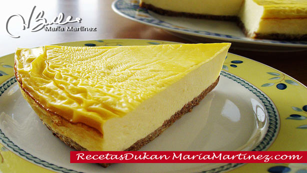 Tarta Dukan de Queso y Galleta / Dukan New York Cheesecake
