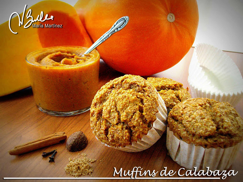Muffins de Calabaza y Salvados: Recetas Dukan