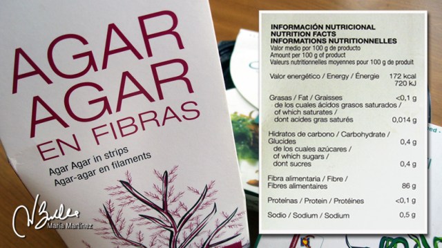 Agar Agar Valores Nutricionales: dieta Dukan