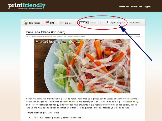 Recetas Dukan para Imprimir