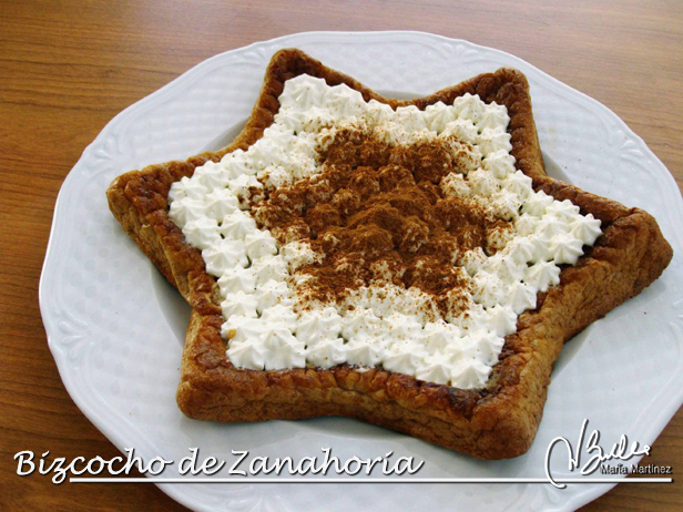 Bizcocho Dukan de Zanahoria y Canela, de Xonia