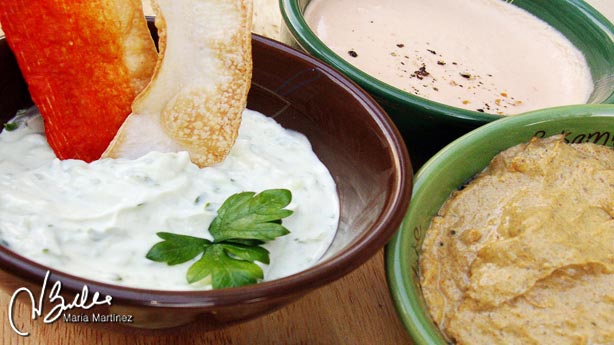 Aperitivos Dukan Ataque Salsas