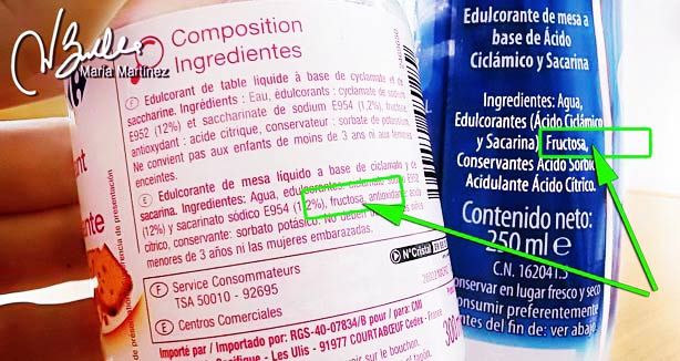 Fructosa Dieta Dukan: Edulcorantes no aptos Fructosa Dieta Dukan: Edulcorantes no aptos