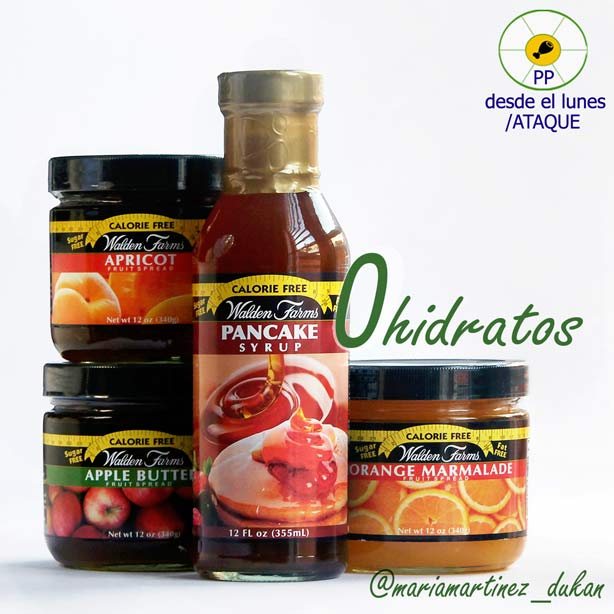 Walden Fams, mermeladas y salsas aptas para la dieta Dukan desde fase Ataque