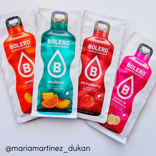 Bebidas Bolero, nuevo formato con stevia (junio 2015)