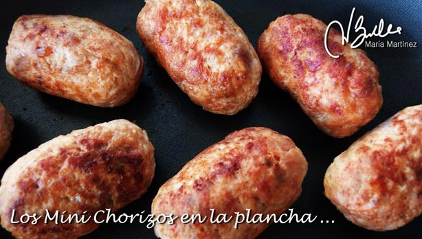 Chorizos Dukan de Pollo (fase Ataque) Chorizos Dukan de Pollo: hechos a la plancha