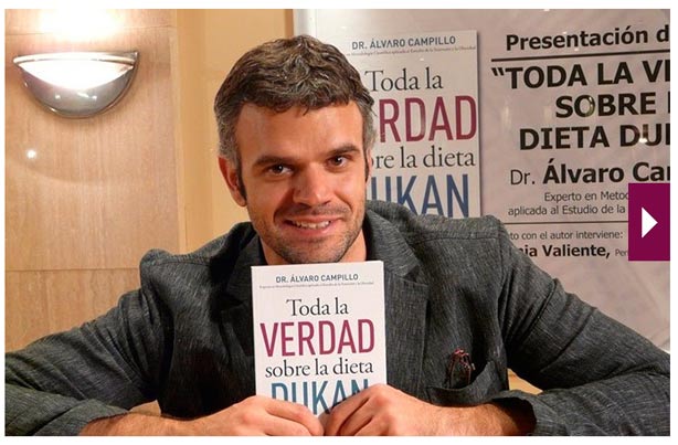 Toda la verdad sobre la dieta Dukan, el libro del Dr Alvaro Campillo