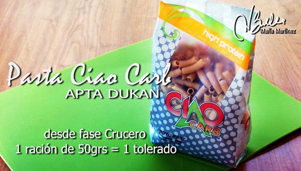 Proto pasta Ciao Carb: arroz y pasta aptos para Dukan