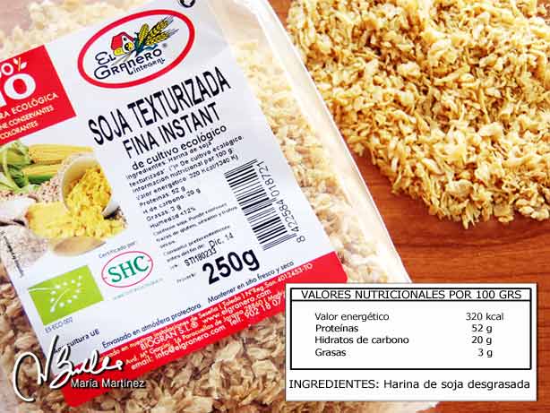 Soja Texturizada Dukan:  permitida desde fase Crucero