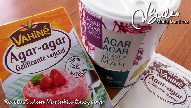 Super alimentos Dukan: Agar Agar, la gelatina vegetal