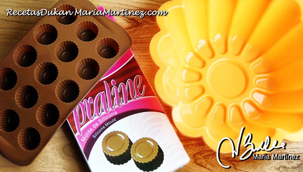 Recetas Dukan en olla GM: moldes de silicona Recetas Dukan en olla GM: moldes de silicona