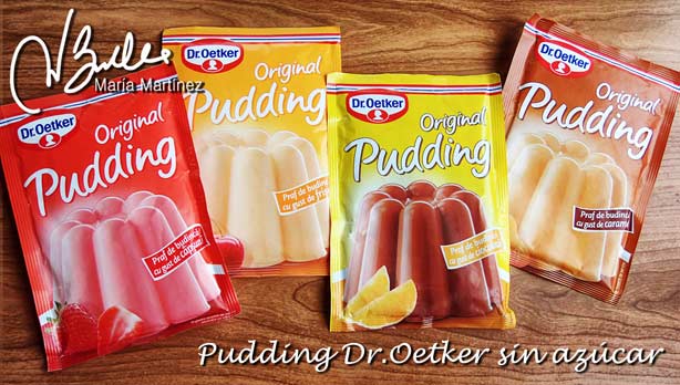 Pudings Dr Oetker sin azúcar