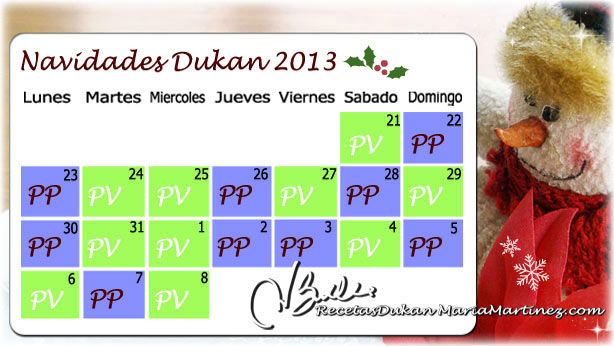 Navidades Dukan: menú, consejos y trucos