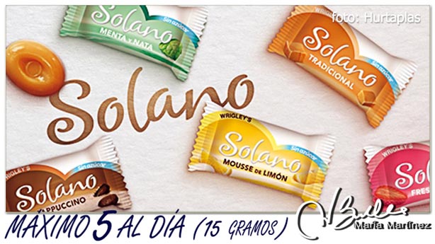 Caramelos Dukan: Solano, Chupa chups y chicles sin azúcar