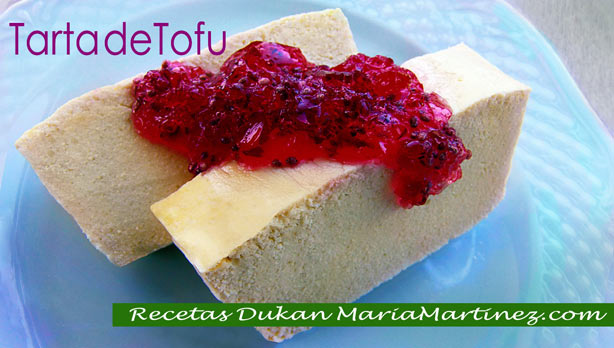 Recetas Dukan con Tofu: Tarta de Tofu Dukan