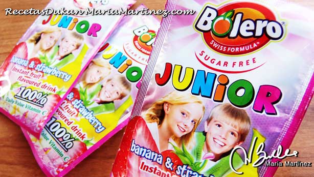 Bebidas Bolero sin azúcar, aptas para la dieta Dukan desde Ataque