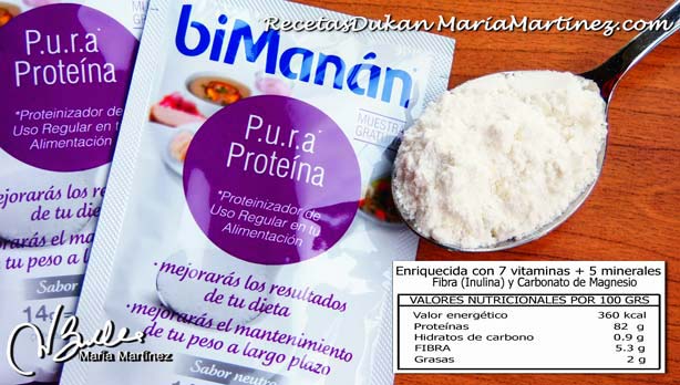 BiManán Pura Proteína: apta Dukan desde fase Ataque