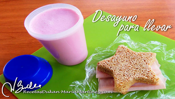 Batido de Proteínas apto para la dieta Dukan Desayuno Dukan PP: Batido de Proteínas