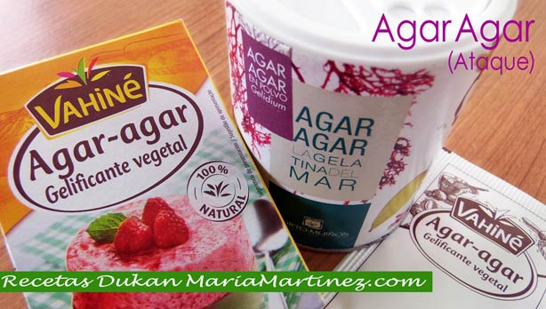 Agar Agar dieta Dukan