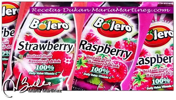 Jugos Bolero sin azúcar Recetas, Bebidas Bolero