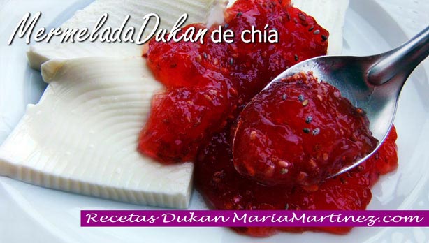 Mermelada Dukan de Chía (fase Crucero PP y PV)