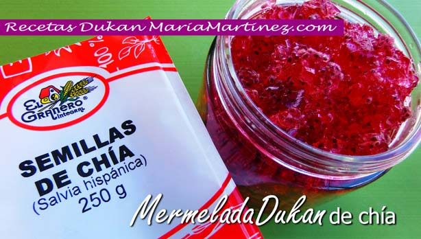 Mermelada Dukan de Chía  (fase Crucero, sin tolerados)