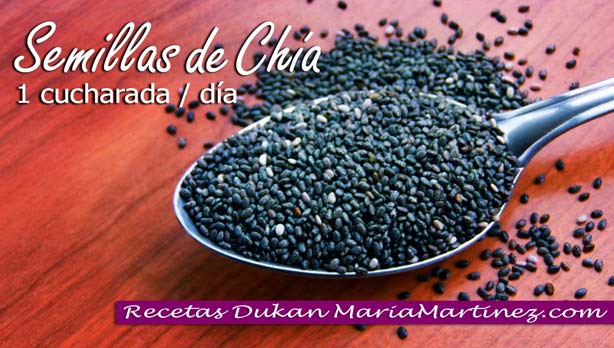 Semillas de Chía dieta Dukan