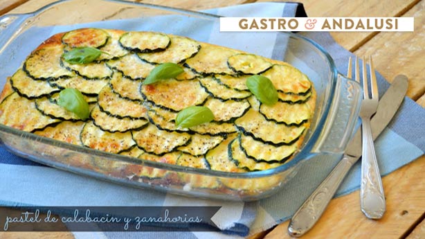 Recetas Dukan con Calabacín:  pastel de calabacín
