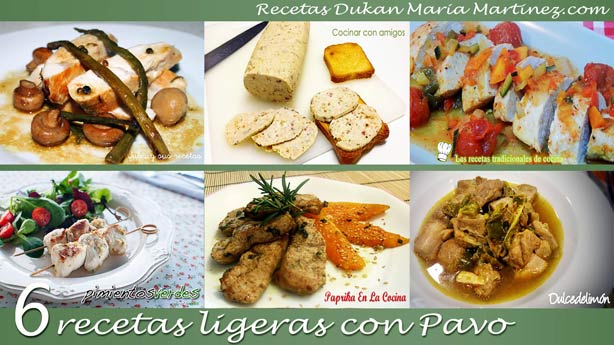 Recetas Dukan de Pavo para Ataque y Crucero