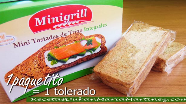 Pan Dukan en Mercadona, Lidl, Aldi:  pan de centeno integral para Crucero, Consolidación y la NUEVA dieta Dukan