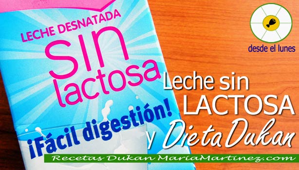 Dukan: leche sin lactosa. ¿cuánta puedo tomar? ¿engorda menos que la normal?