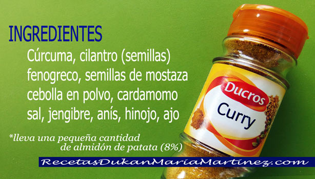 Pollo al Curry Dukan, para Ataque o Crucero (superfácil)