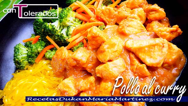 Pollo al Curry Dukan, para Ataque o Crucero (superfácil)