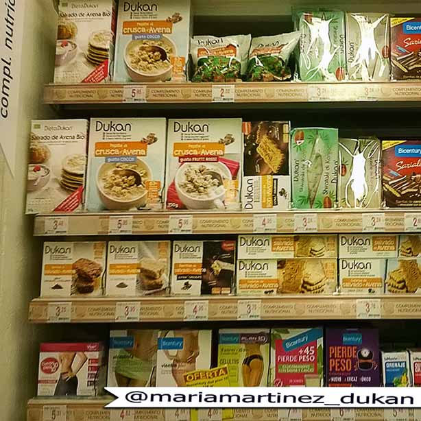 Comprar pasta Dukan en Alcampo, Hipercor y Carrefour (no, en Mercadona no tienen fideos de konjac Dukan)