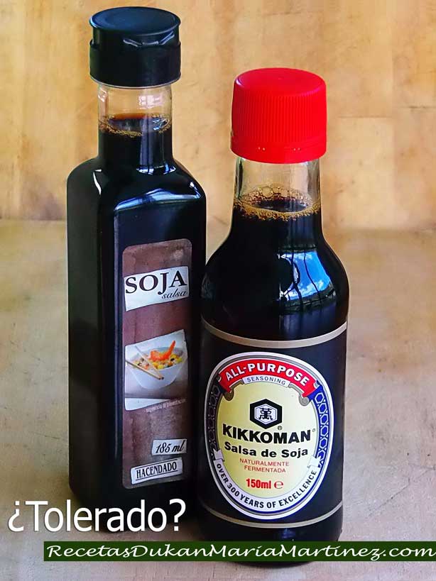 Salsa de Soja y dieta Dukan ¿qué marcas son aptas desde Ataque?