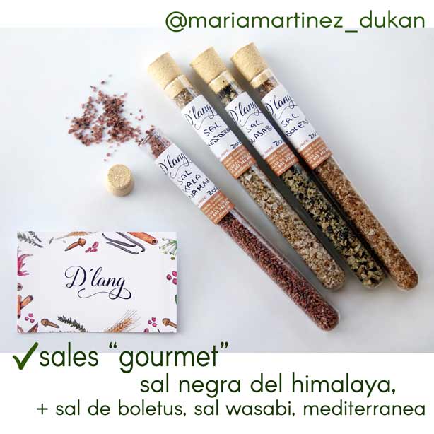 Sal del Himalaya y otras sales gourmet. Lista de la Compra Dukan: mis compras del mes