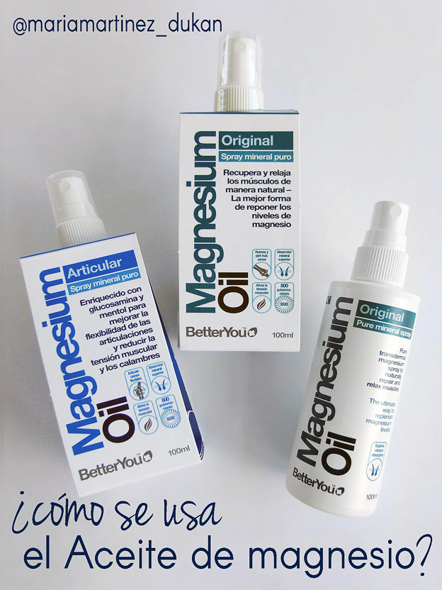 ¿Cómo se usa el aceite de Magnesio? Dudas frecuentes